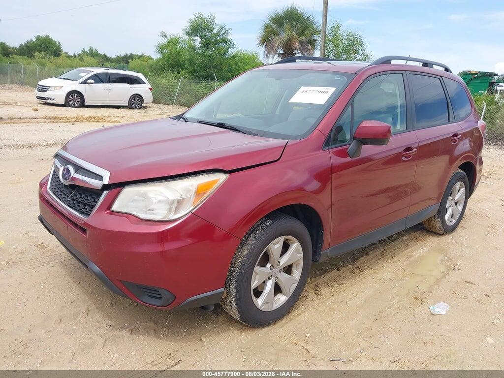 JF2SJADC3FH543418 2015 SUBARU FORESTER photo no. 2