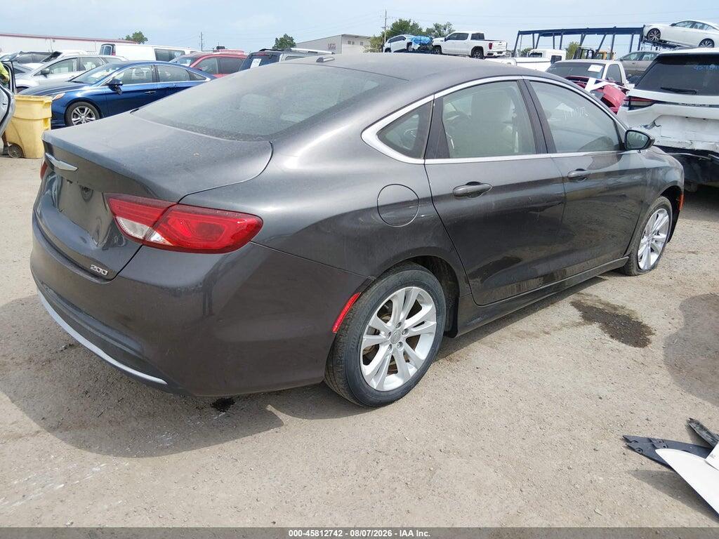 1C3CCCAB4FN541607 2015 CHRYSLER 200 photo no. 4