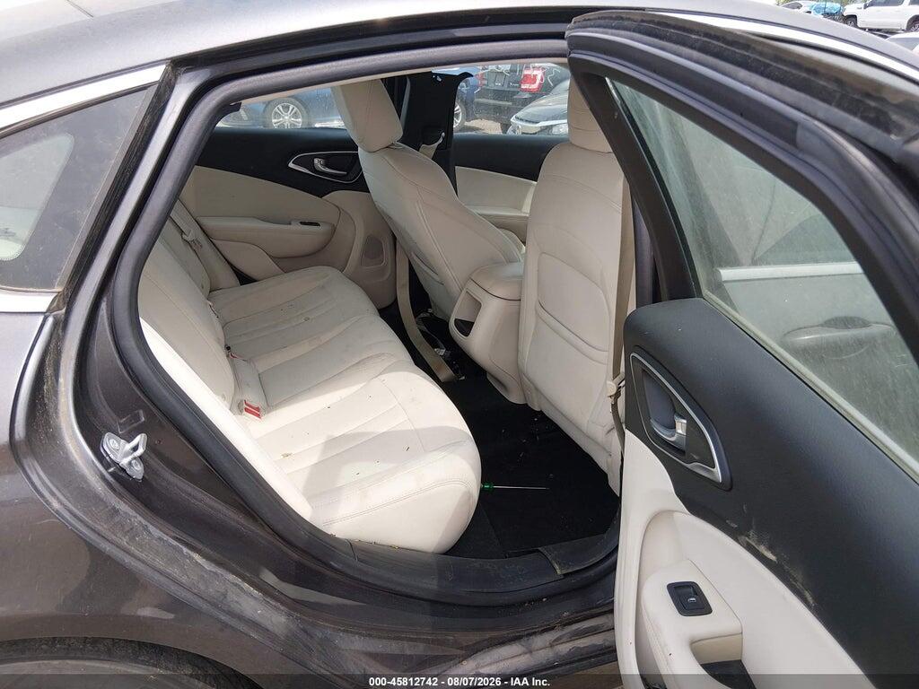 1C3CCCAB4FN541607 2015 CHRYSLER 200 photo no. 8