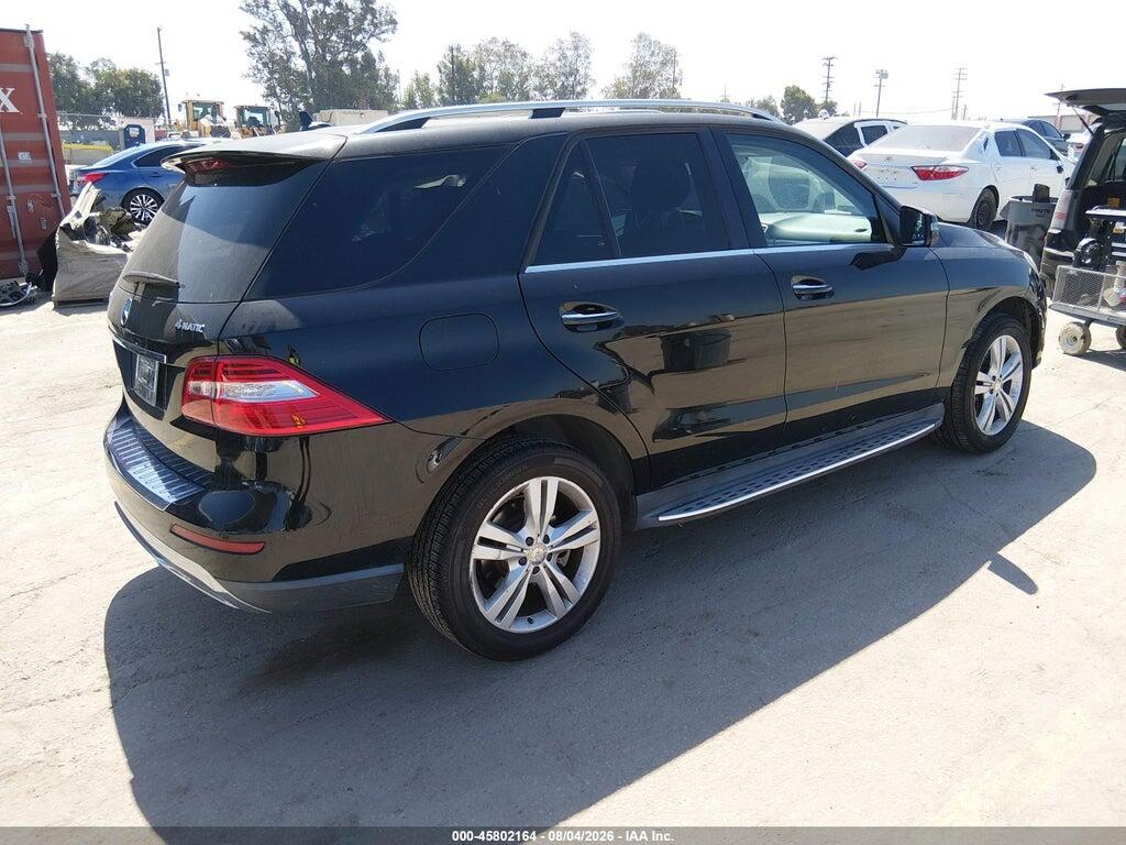 4JGDA5HB2FA509619 2015 MERCEDES-BENZ ML 350 photo no. 4
