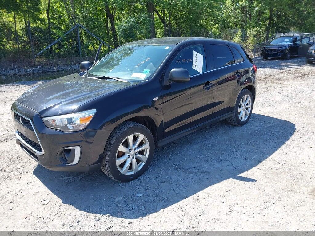 4A4AR4AUXFE003530 2015 MITSUBISHI OUTLANDER SPORT photo no. 2