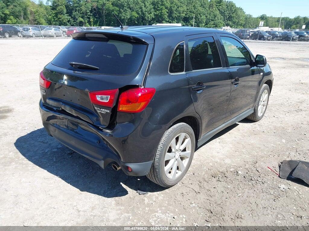 4A4AR4AUXFE003530 2015 MITSUBISHI OUTLANDER SPORT photo no. 4