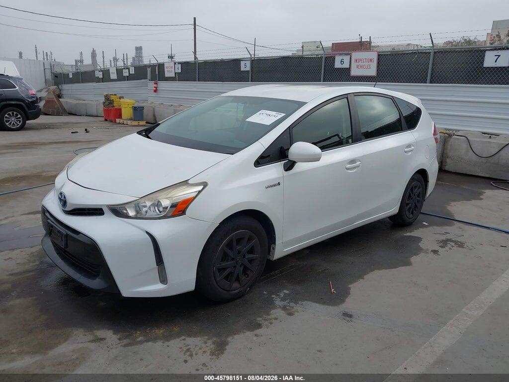 JTDZN3EU2FJ022414 2015 TOYOTA PRIUS V photo no. 2