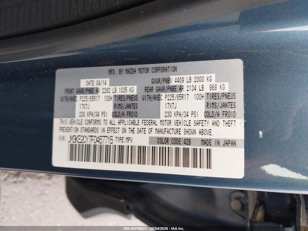 JM3KE2CY7F0467715 2015 MAZDA CX-5 photo no. 9
