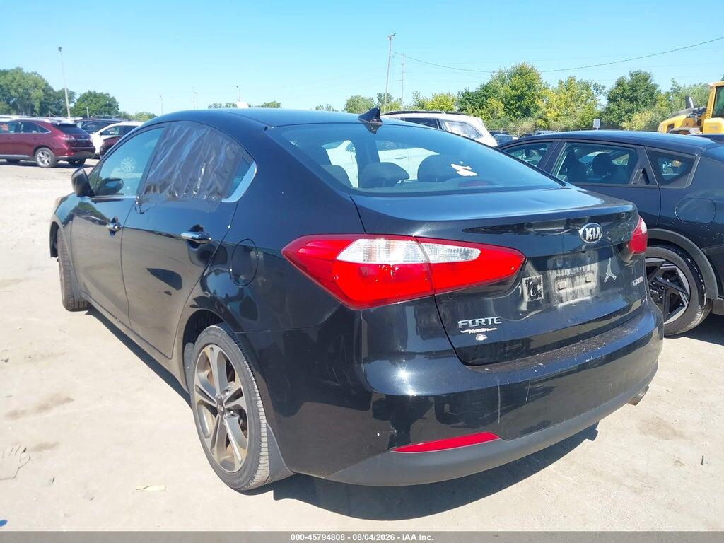 KNAFX4A87F5350249 2015 KIA FORTE photo no. 3