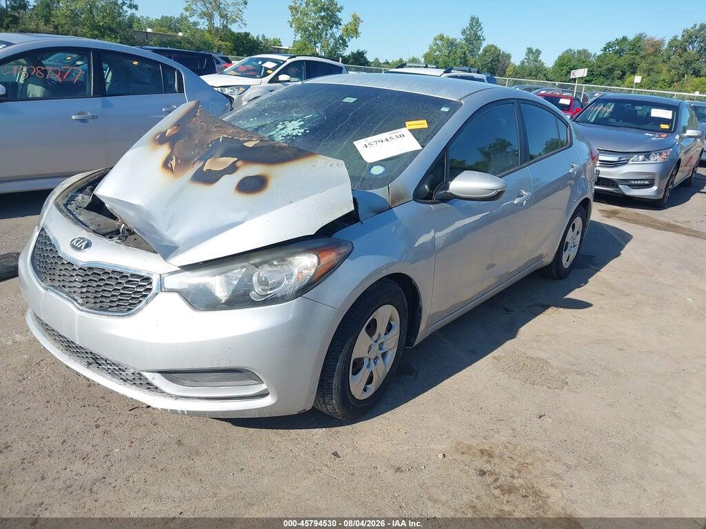 KNAFK4A63F5356840 2015 KIA FORTE photo no. 2