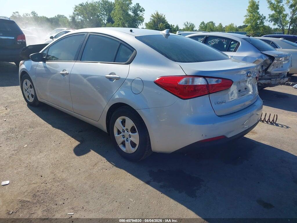 KNAFK4A63F5356840 2015 KIA FORTE photo no. 3