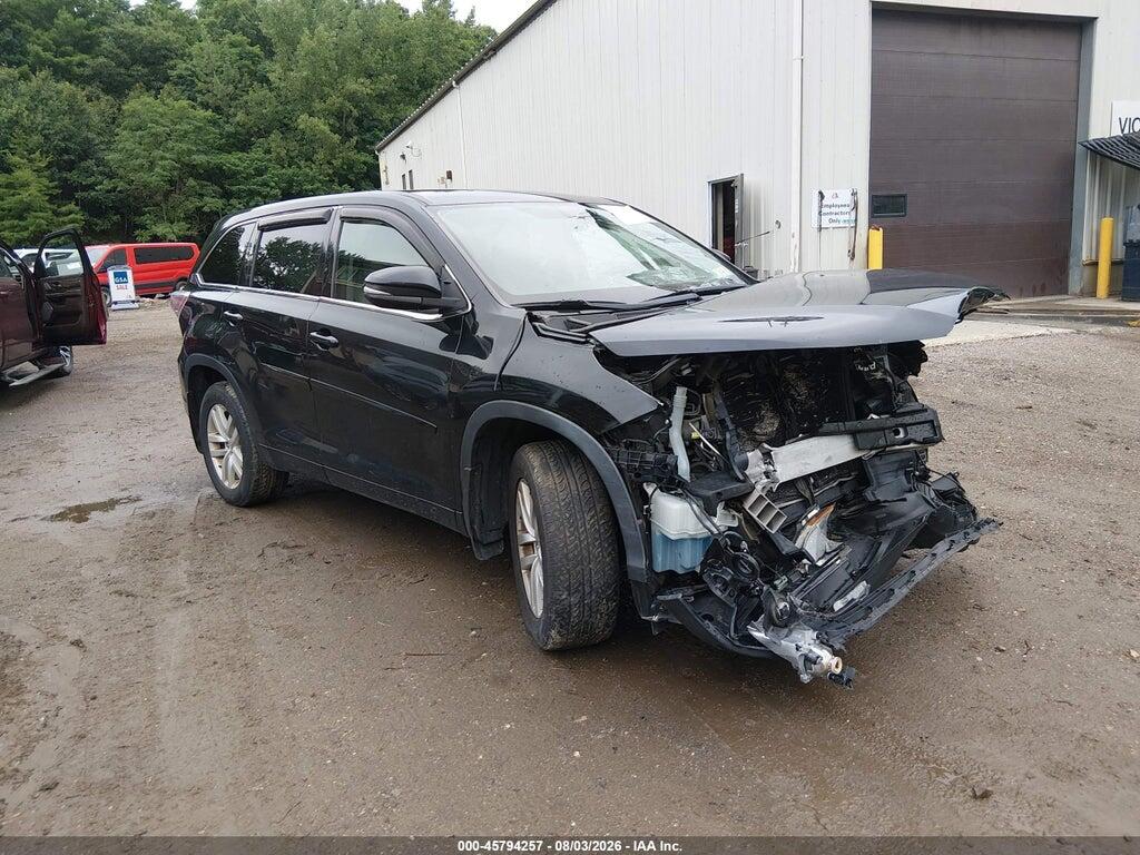 5TDBKRFH2FS087135 2015 TOYOTA HIGHLANDER photo no. 1