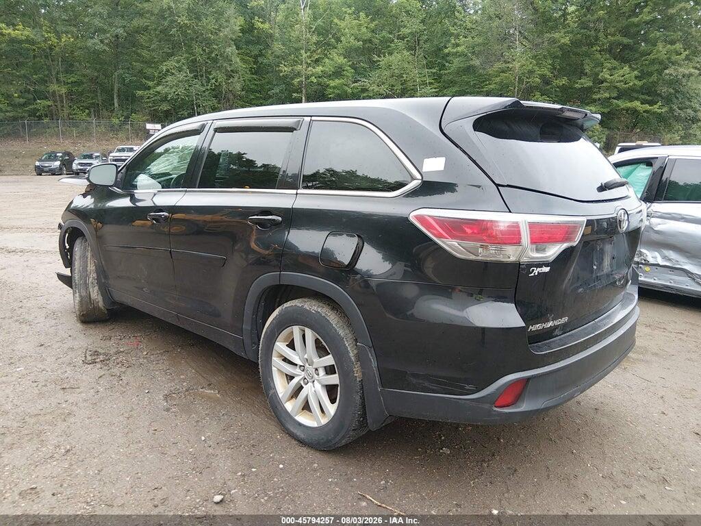 5TDBKRFH2FS087135 2015 TOYOTA HIGHLANDER photo no. 3
