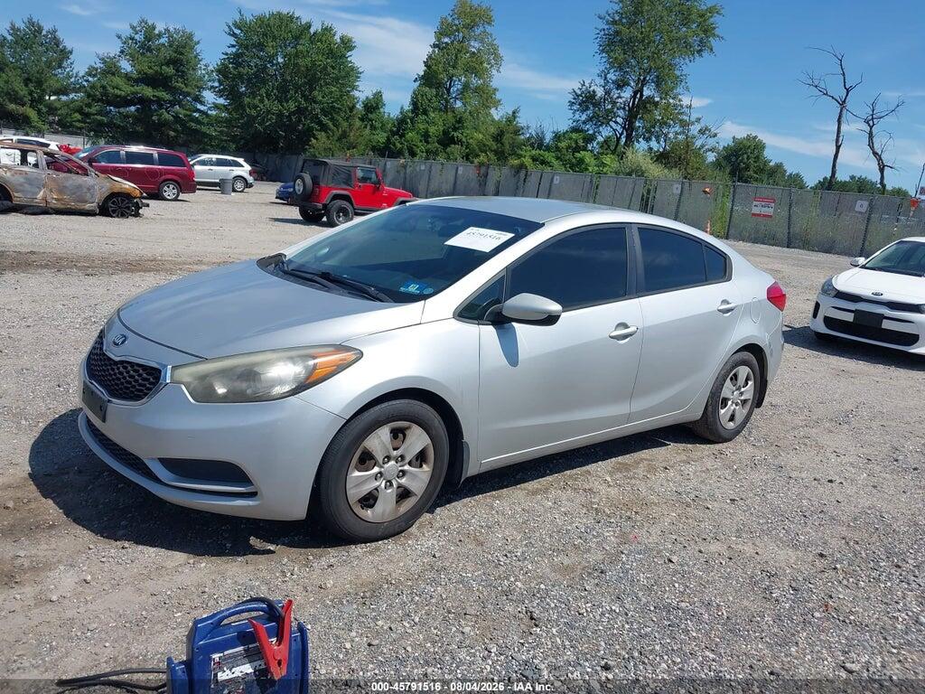 KNAFK4A64F5377146 2015 KIA FORTE photo no. 2