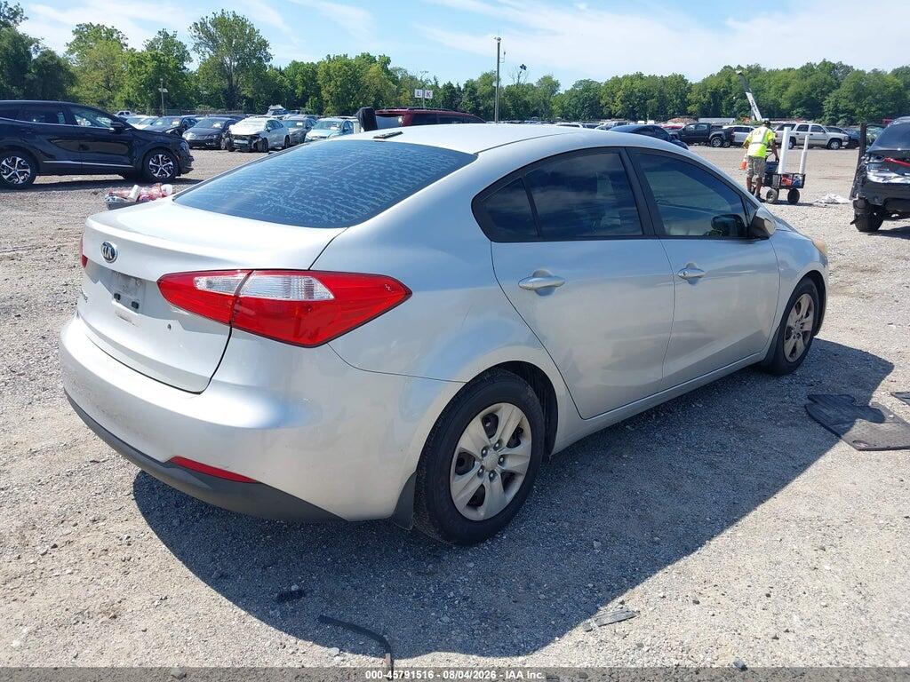 KNAFK4A64F5377146 2015 KIA FORTE photo no. 4