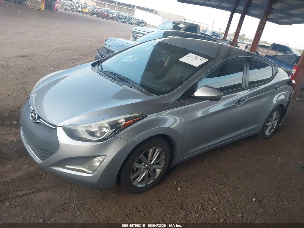 5NPDH4AE7FH565093 2015 HYUNDAI ELANTRA photo no. 2