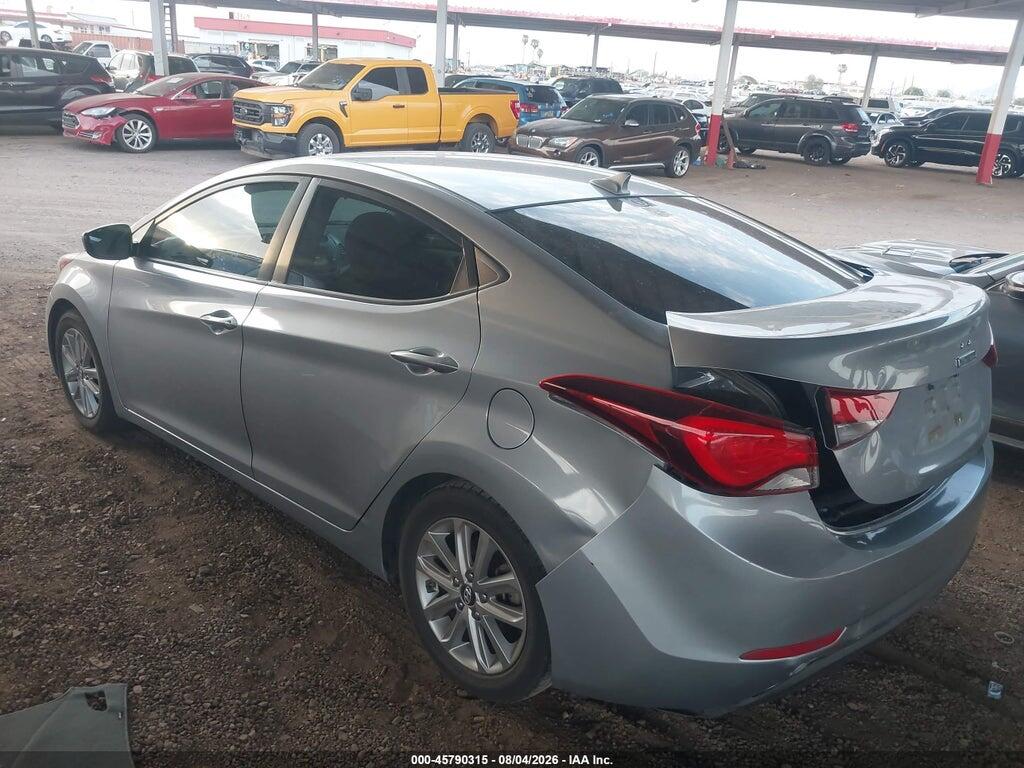 5NPDH4AE7FH565093 2015 HYUNDAI ELANTRA photo no. 3