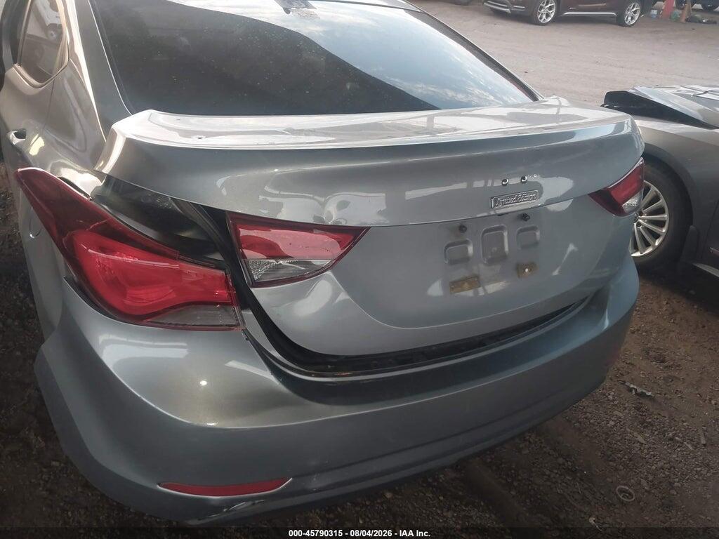 5NPDH4AE7FH565093 2015 HYUNDAI ELANTRA photo no. 6