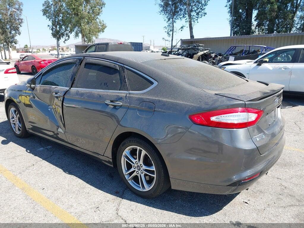 3FA6P0SU3FR166033 2015 FORD FUSION ENERGI photo no. 3