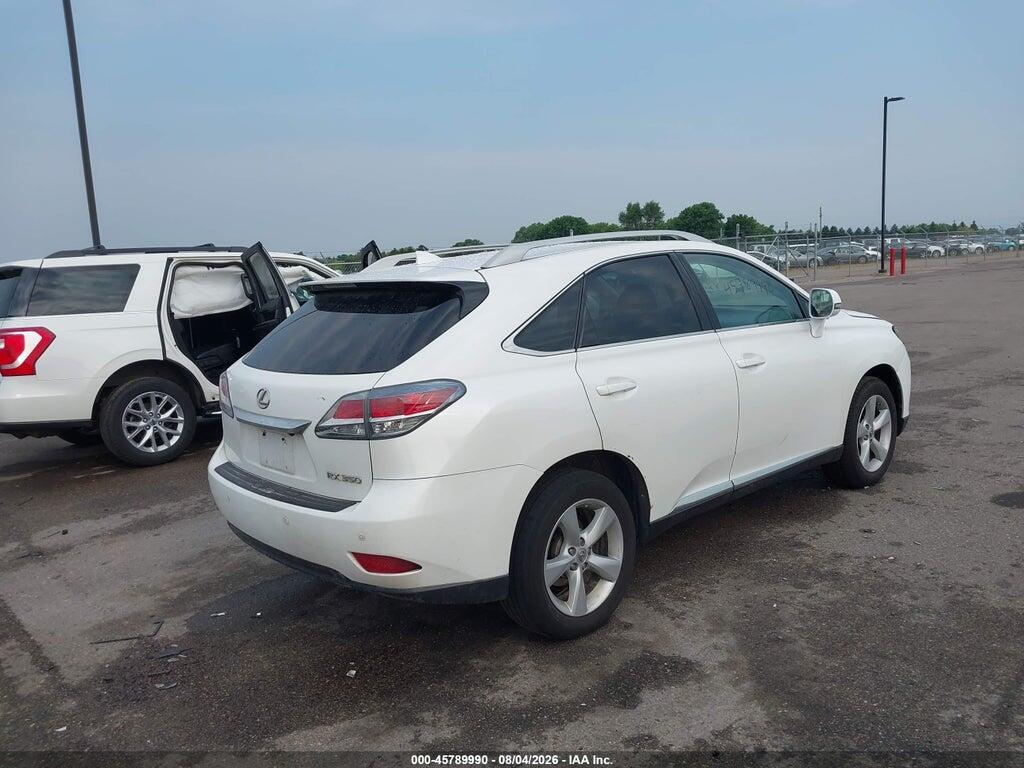 2T2BK1BA6FC288924 2015 LEXUS RX 350 photo no. 4