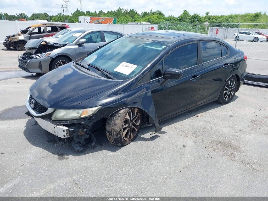 19XFB2F85FE026168 2015 HONDA CIVIC photo no. 2