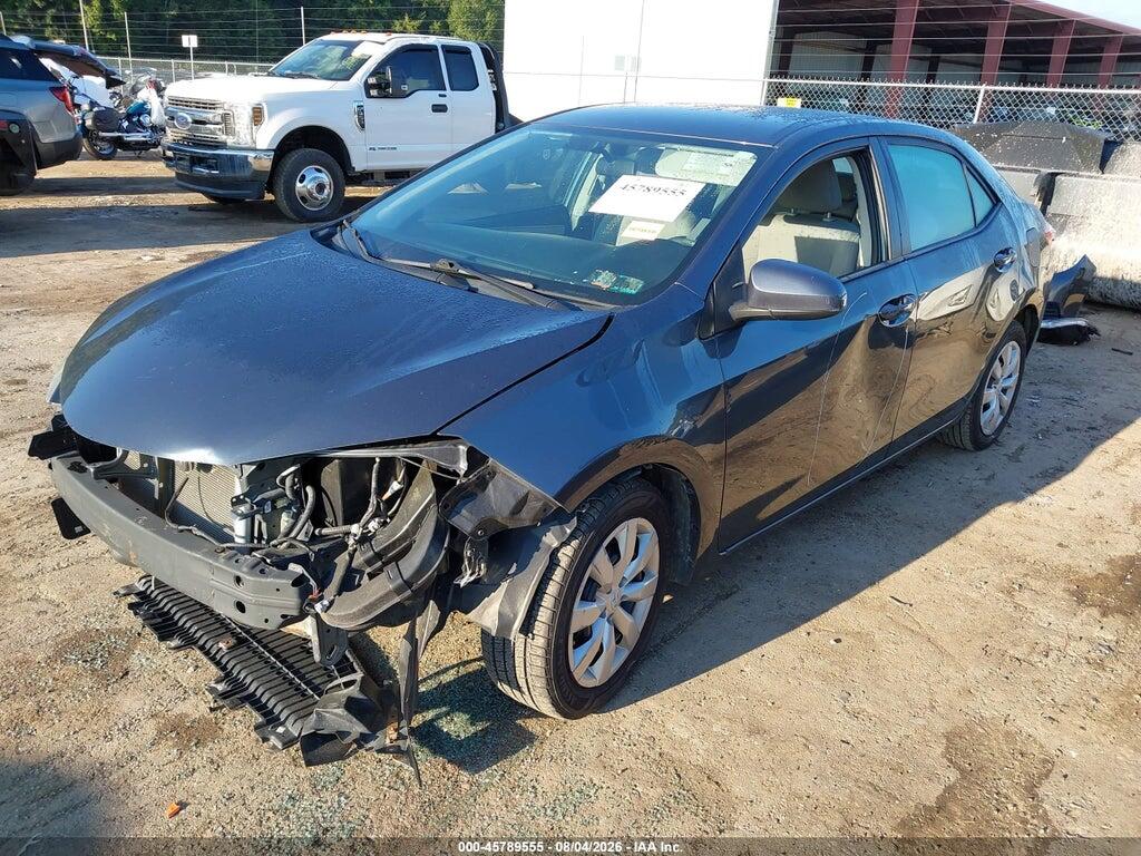 2T1BURHE0FC351099 2015 TOYOTA COROLLA photo no. 2