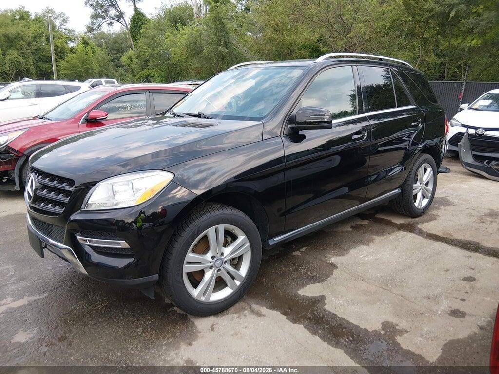 4JGDA5HB8FA617436 2015 MERCEDES-BENZ ML 350 photo no. 2