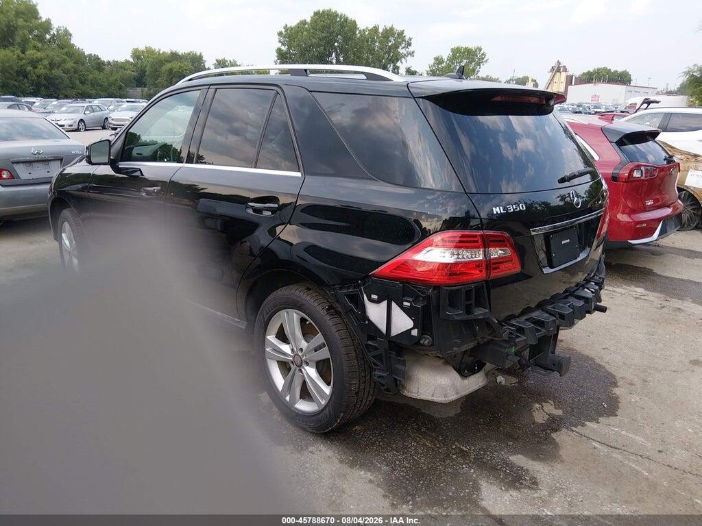 4JGDA5HB8FA617436 2015 MERCEDES-BENZ ML 350 photo no. 3