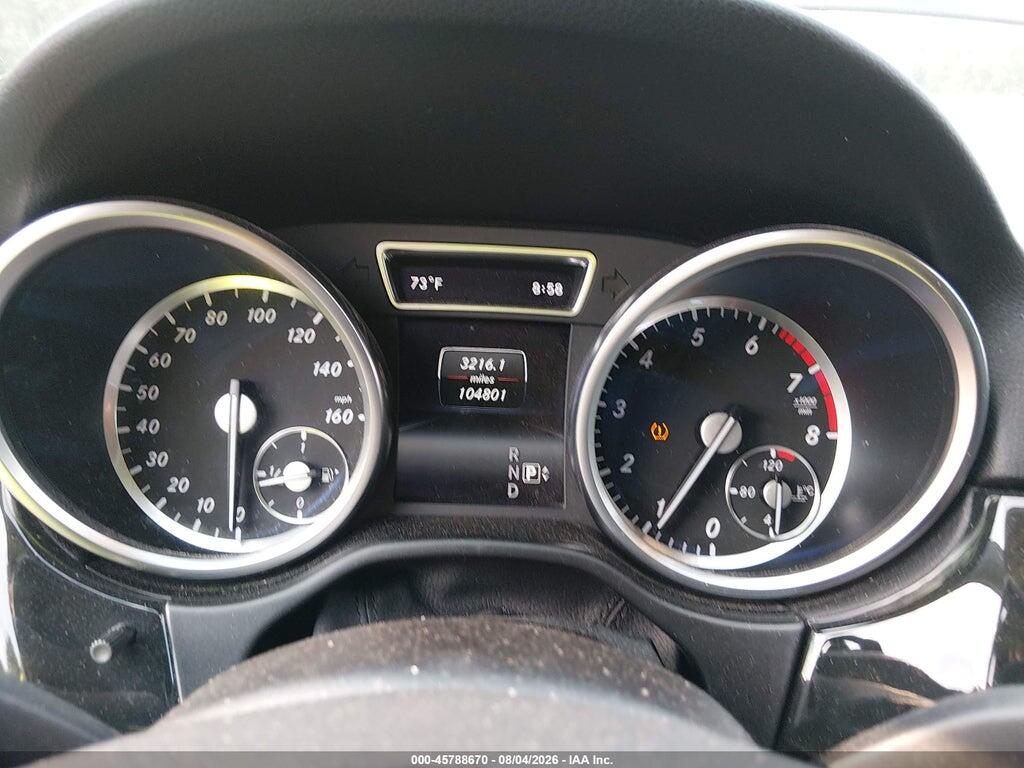 4JGDA5HB8FA617436 2015 MERCEDES-BENZ ML 350 photo no. 7