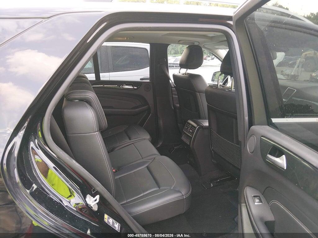 4JGDA5HB8FA617436 2015 MERCEDES-BENZ ML 350 photo no. 8