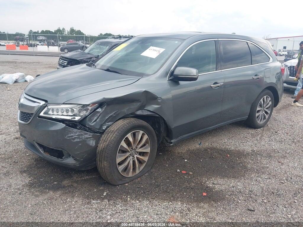 5FRYD3H46FB006815 2015 ACURA MDX photo no. 2