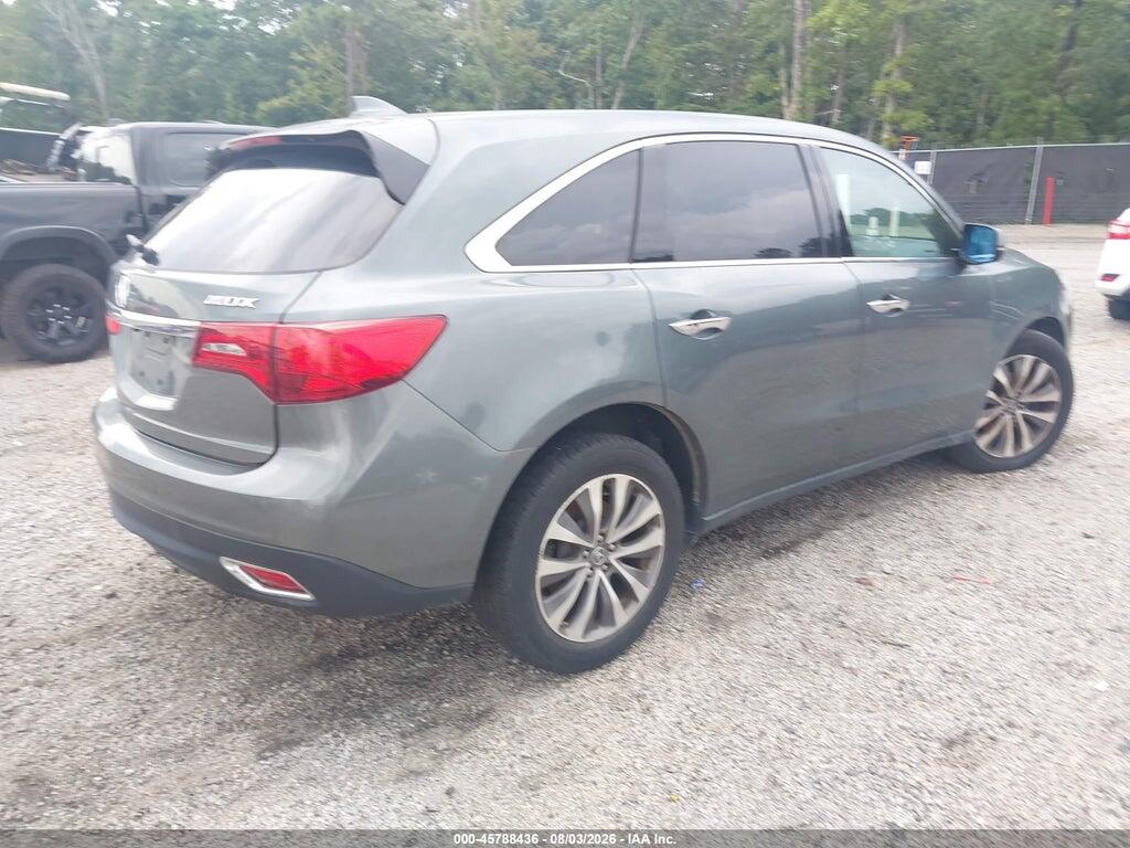 5FRYD3H46FB006815 2015 ACURA MDX photo no. 4