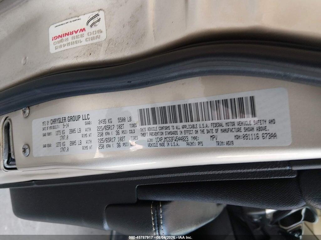 1C4PJMCS3FW544823 2015 JEEP CHEROKEE photo no. 9