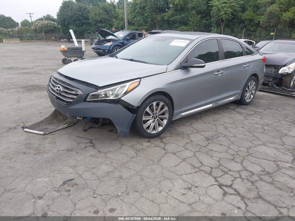 5NPE34AF2FH213440 2015 HYUNDAI SONATA photo no. 2