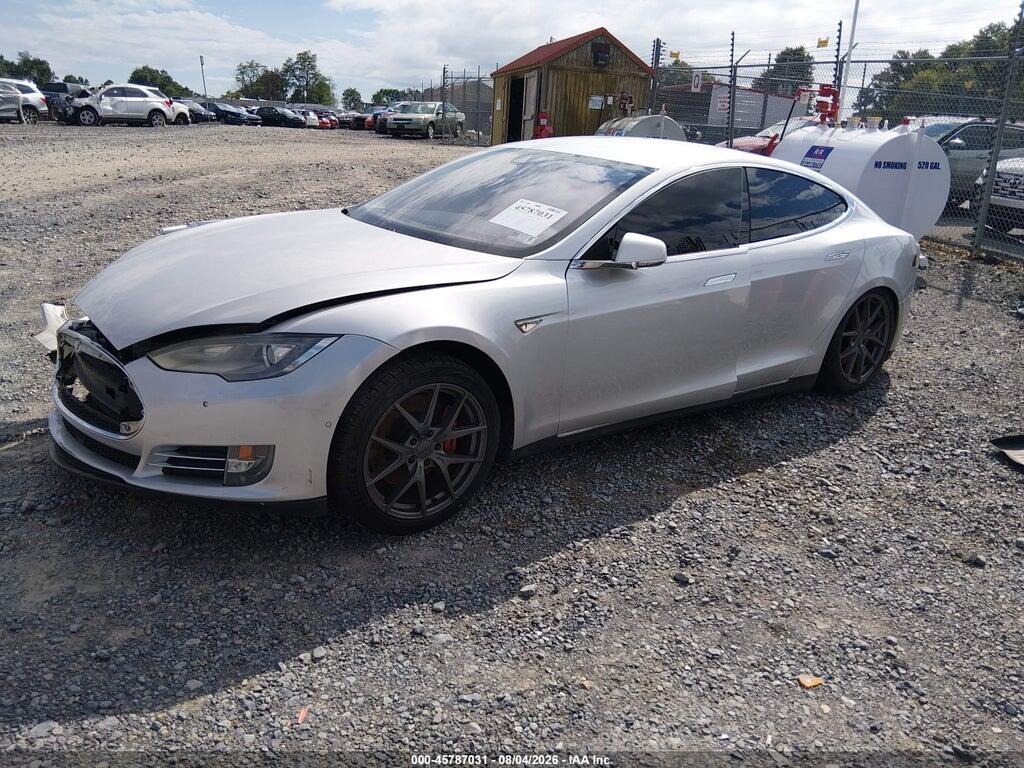 5YJSA1S12FFP72589 2015 TESLA MODEL S photo no. 2