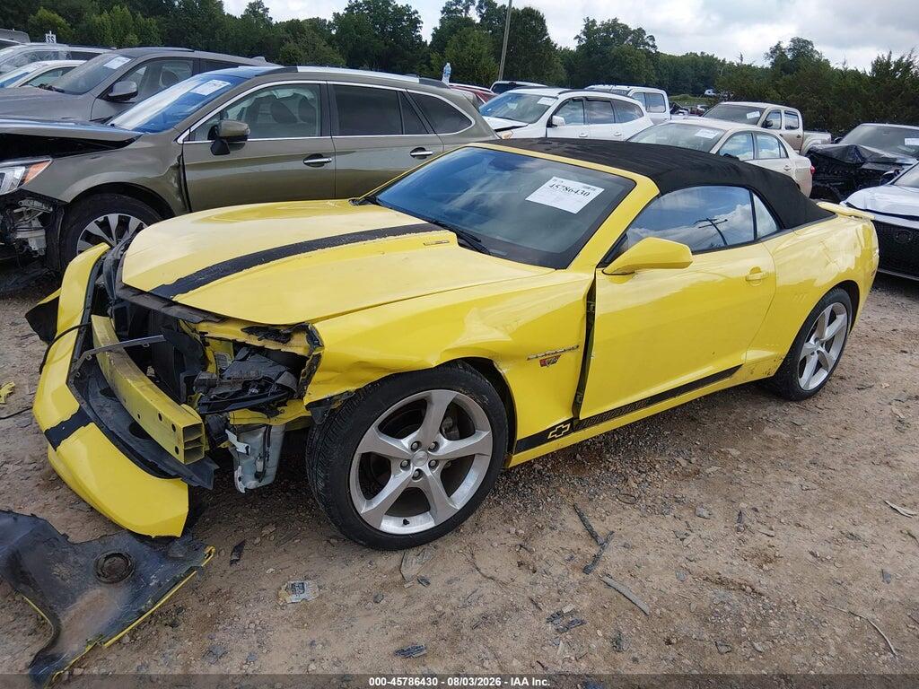 2G1FF3D32F9216714 2015 CHEVROLET CAMARO photo no. 2