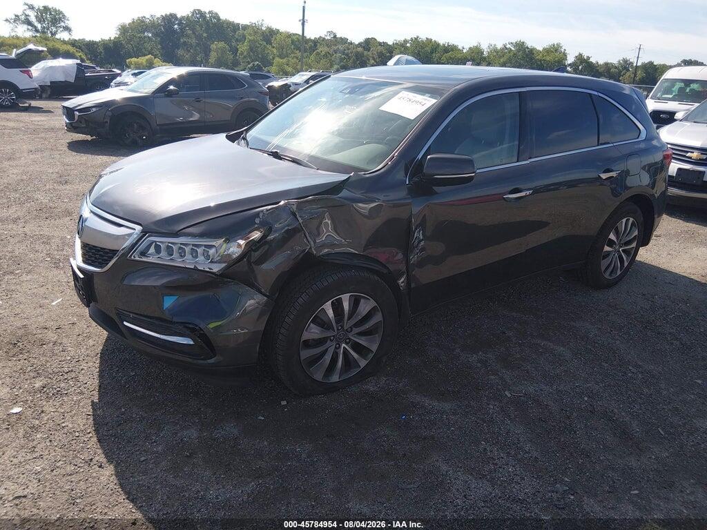 5FRYD4H46FB014838 2015 ACURA MDX photo no. 2