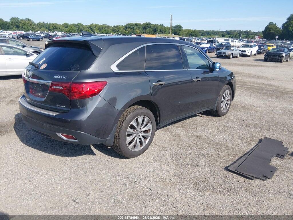 5FRYD4H46FB014838 2015 ACURA MDX photo no. 4