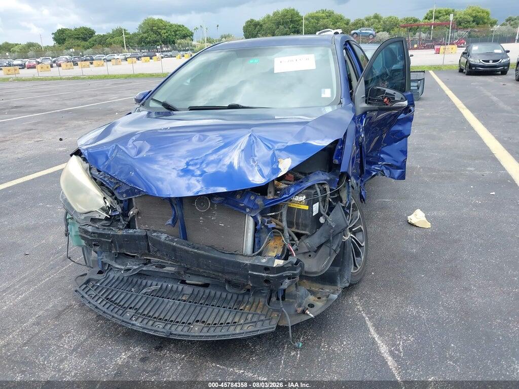 2T1BURHE3FC296857 2015 TOYOTA COROLLA photo no. 6