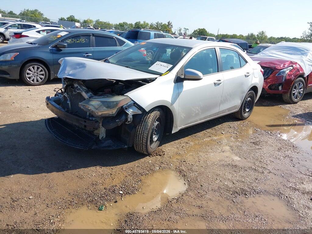 5YFBURHE4FP205319 2015 TOYOTA COROLLA photo no. 2