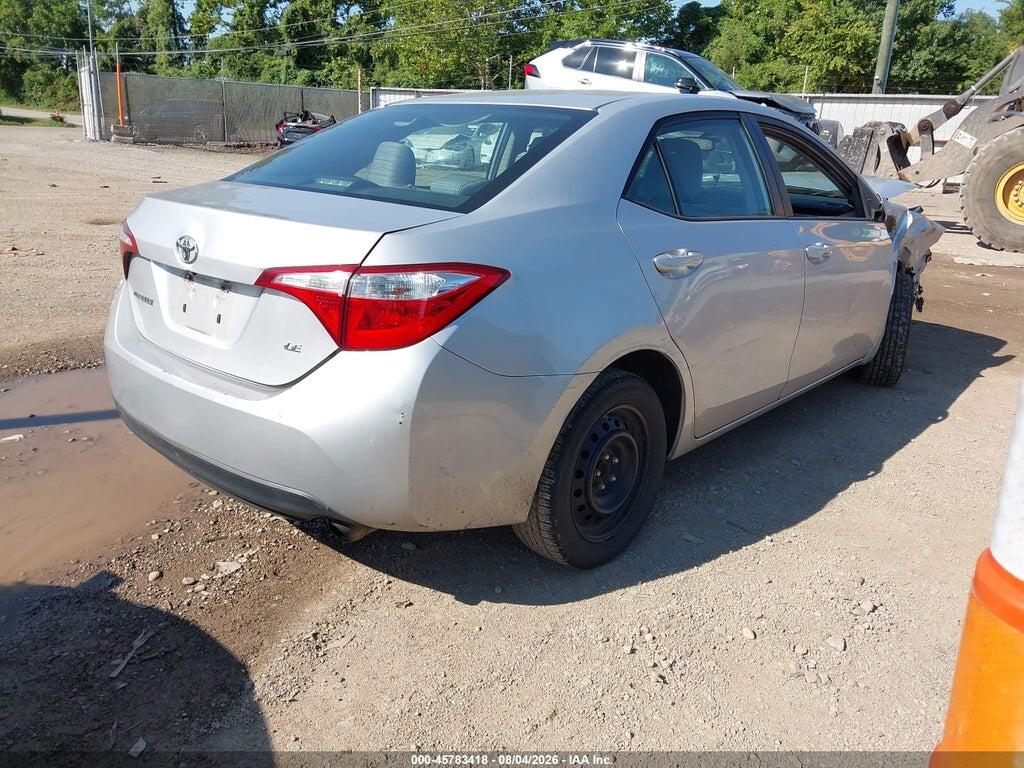 5YFBURHE4FP205319 2015 TOYOTA COROLLA photo no. 4