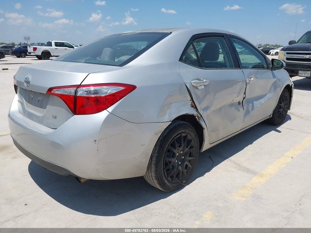 5YFBURHE6FP254313 2015 TOYOTA COROLLA photo no. 4