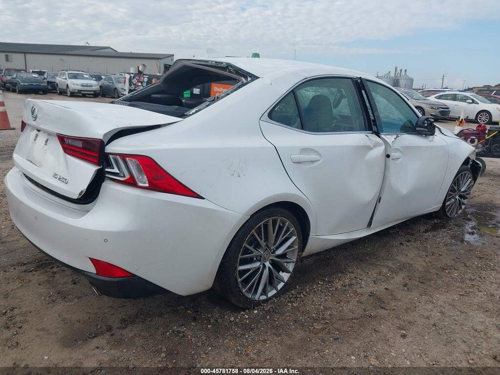 JTHBF1D2XF5067725 2015 LEXUS IS 250 photo no. 4