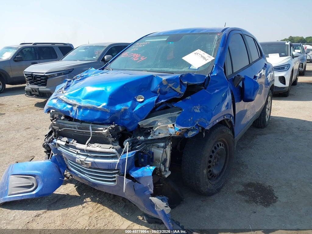 KL7CJKSB9FB213754 2015 CHEVROLET TRAX photo no. 2