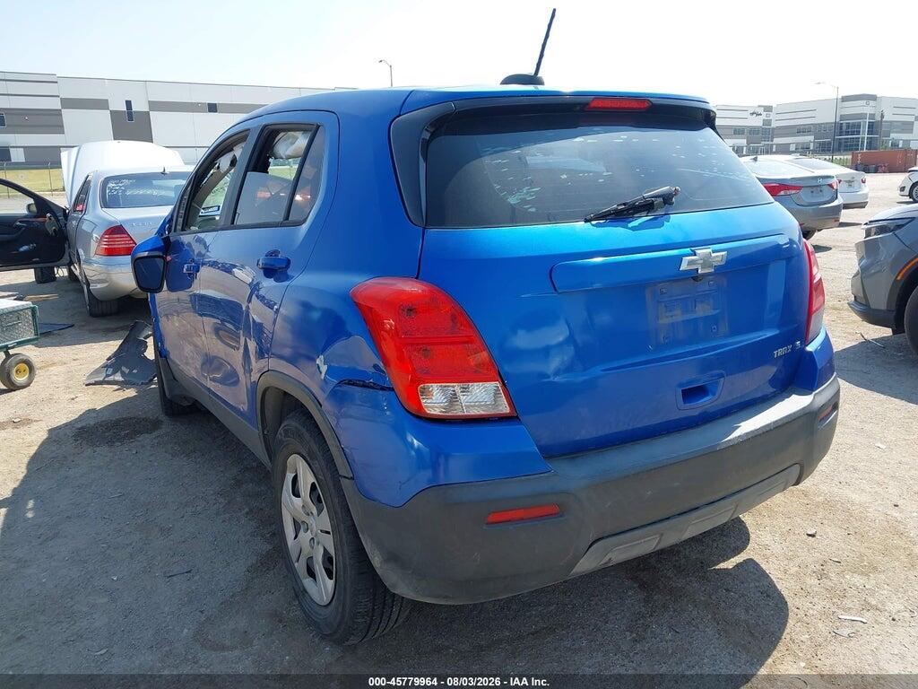 KL7CJKSB9FB213754 2015 CHEVROLET TRAX photo no. 3