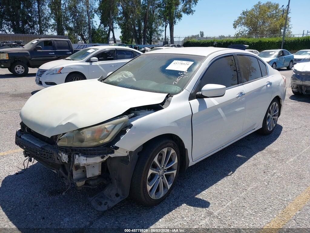 1HGCR2F5XFA093714 2015 HONDA ACCORD photo no. 2
