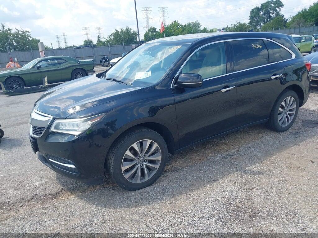 5FRYD4H46FB018422 2015 ACURA MDX photo no. 2
