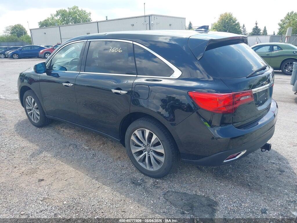 5FRYD4H46FB018422 2015 ACURA MDX photo no. 3