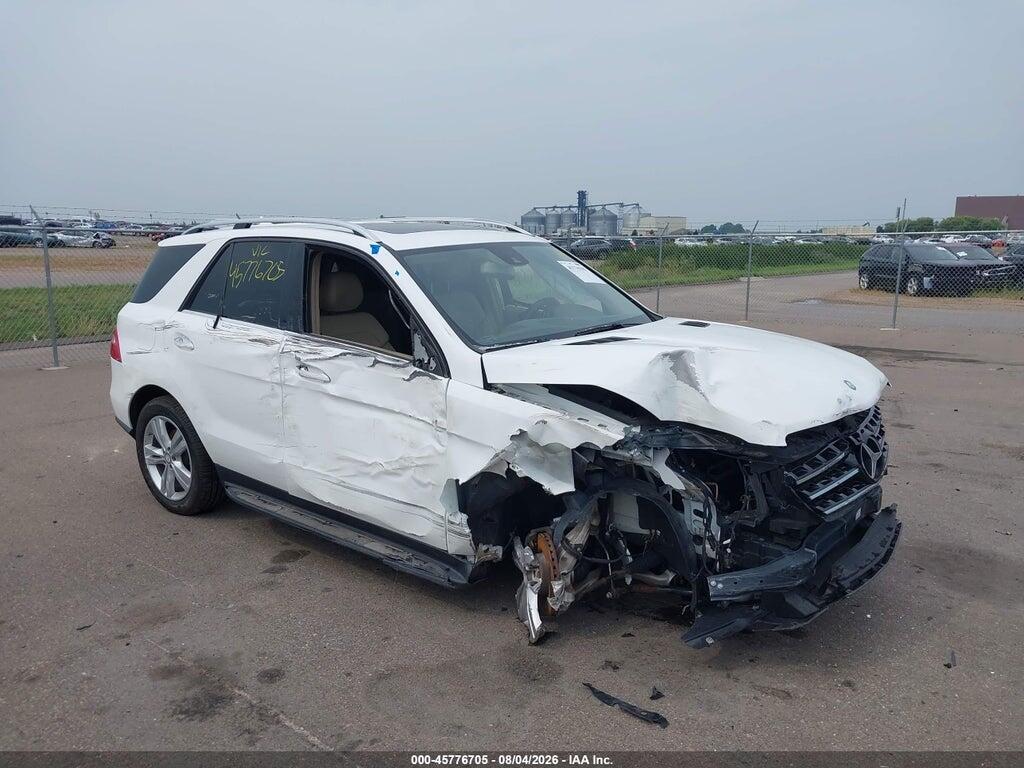 4JGDA5HB7FA608730 2015 MERCEDES-BENZ ML 350 photo no. 1