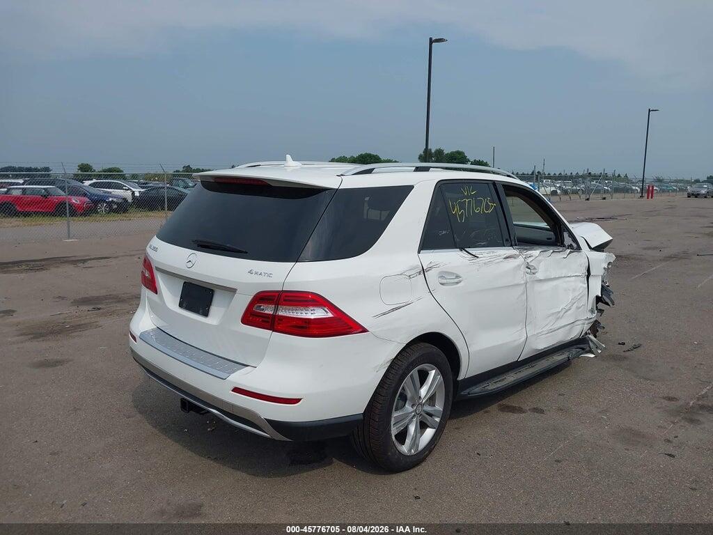 4JGDA5HB7FA608730 2015 MERCEDES-BENZ ML 350 photo no. 4