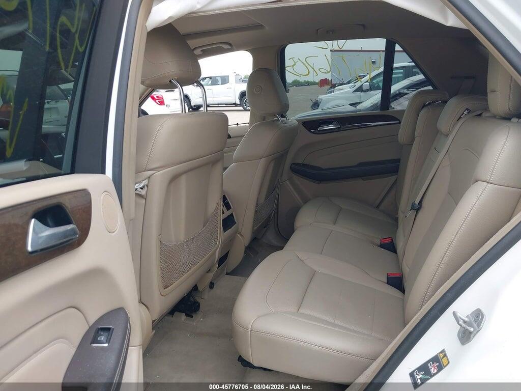 4JGDA5HB7FA608730 2015 MERCEDES-BENZ ML 350 photo no. 8