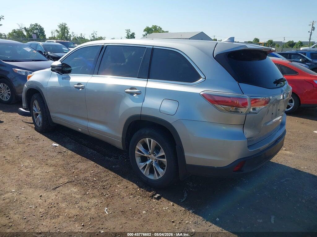 5TDBKRFH5FS179940 2015 TOYOTA HIGHLANDER photo no. 3