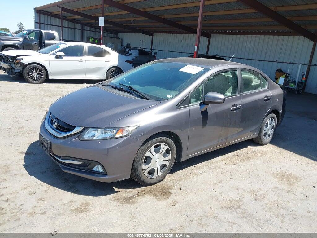19XFB4F22FE002515 2015 HONDA CIVIC HYBRID photo no. 2