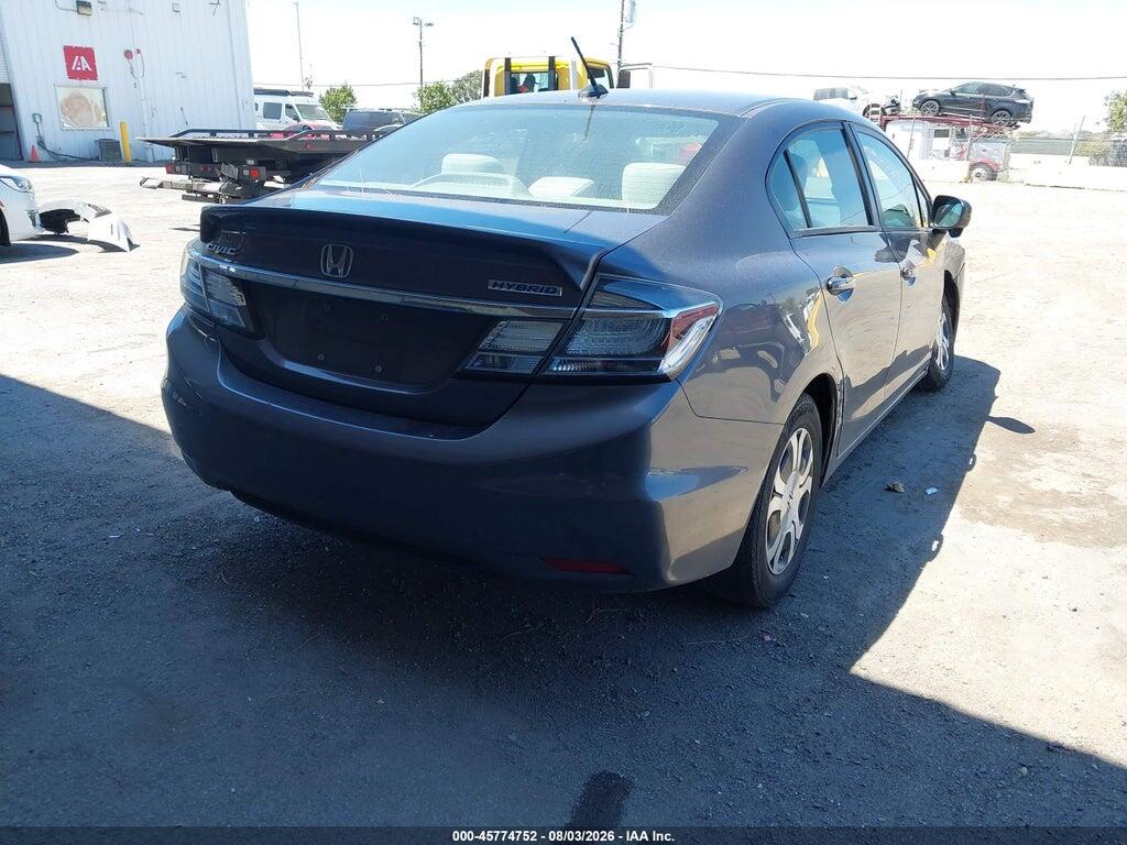 19XFB4F22FE002515 2015 HONDA CIVIC HYBRID photo no. 4